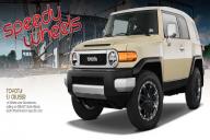 TOYOTA FJ CRUISER BEAST SATIN BLACK MACHINED LIP